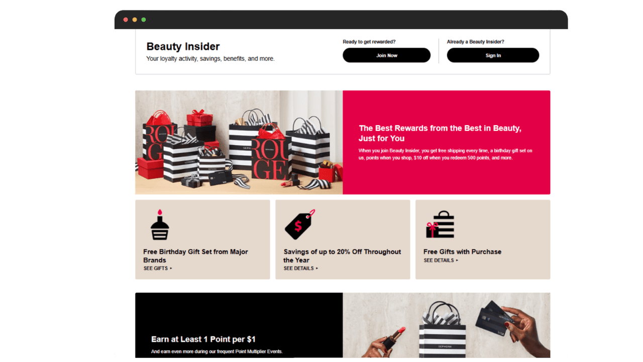 Sephora Beauty Insider