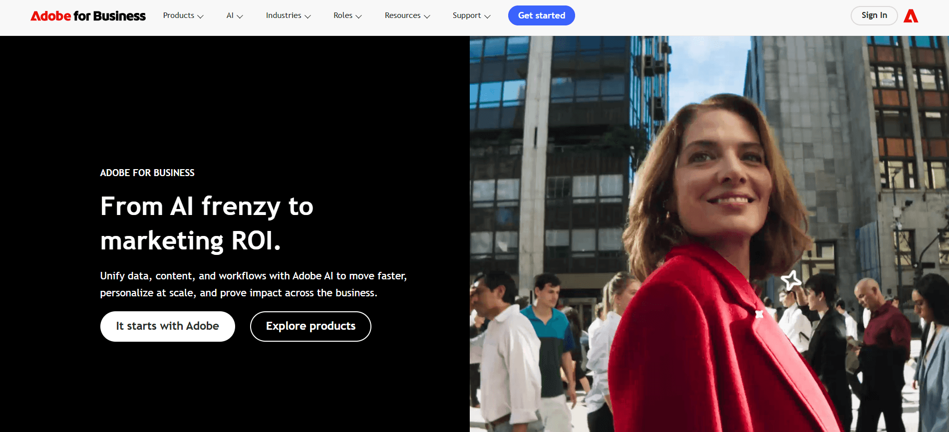 Adobe Experience Cloud personalization platform