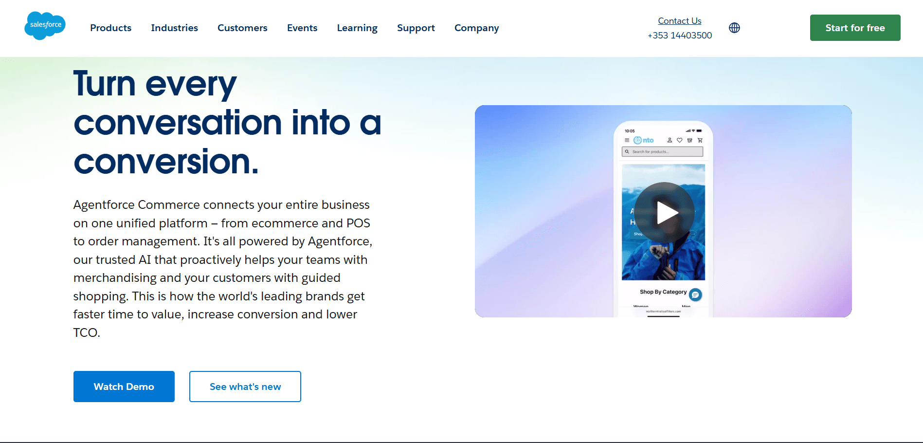 Salesforce Marketing and Commerce Cloud personalization platform