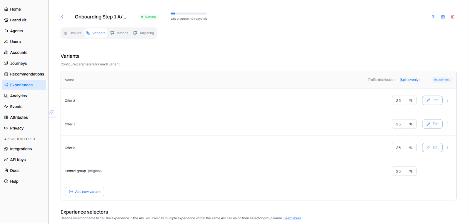 Server-side Personalizations