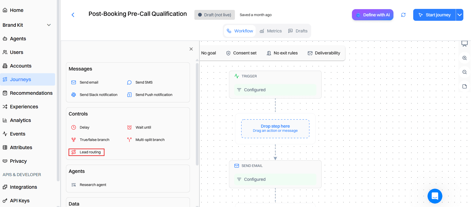 Step 6: Build the Automated Handoff in Journeys