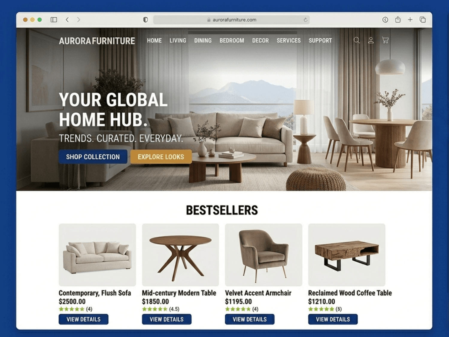 Landing page publishing across hosts and CMS
