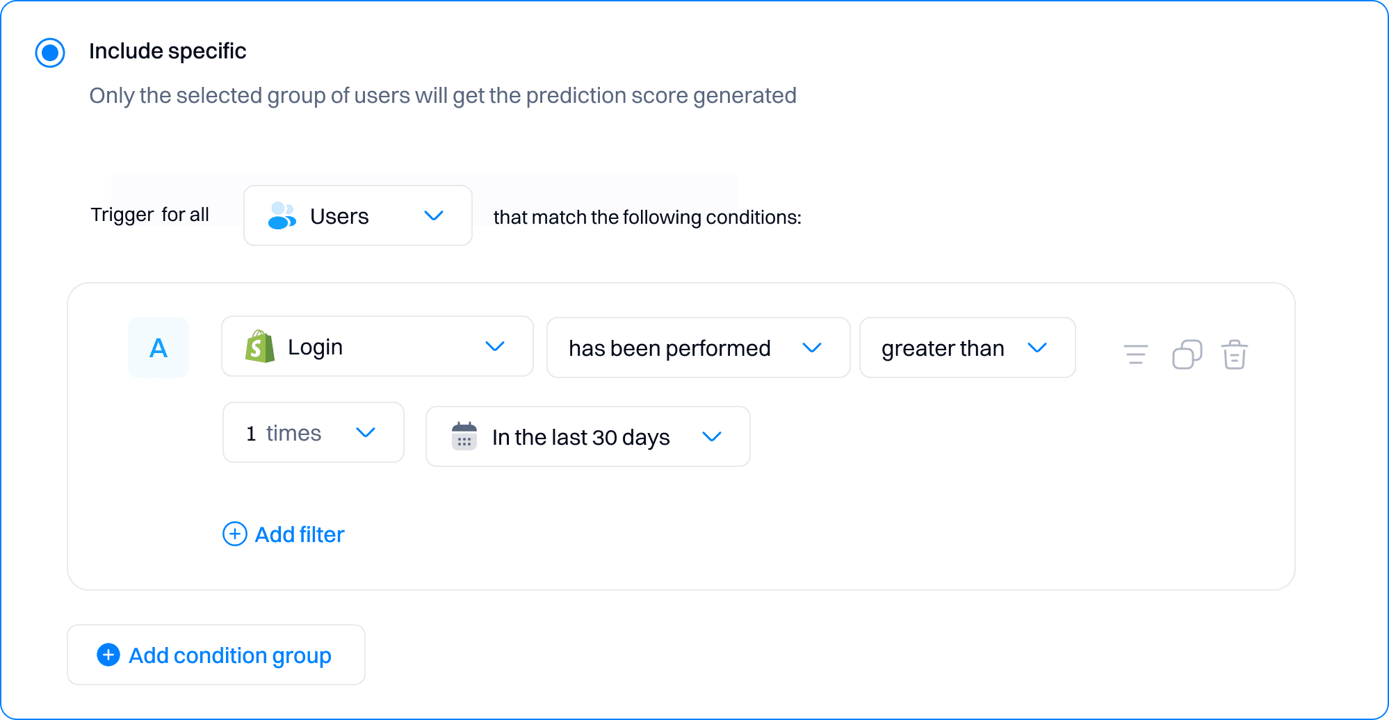 Filter Training Data
