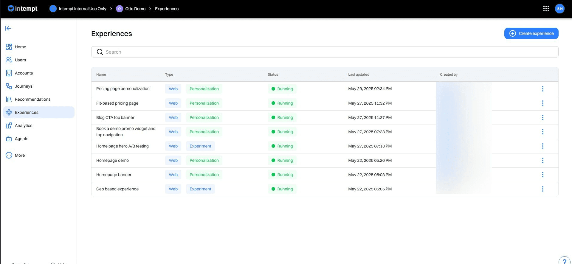 Step 2 set up personalizations
