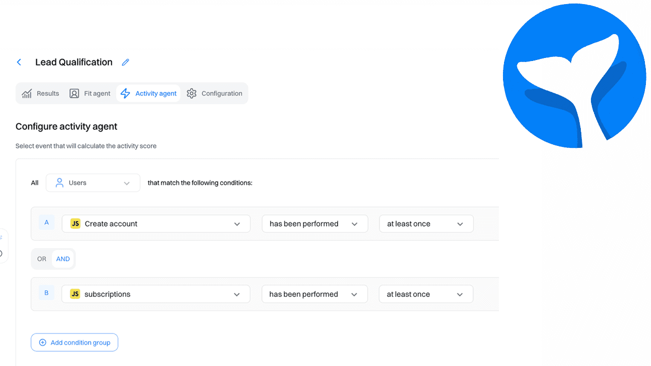 Customer qualification scoring