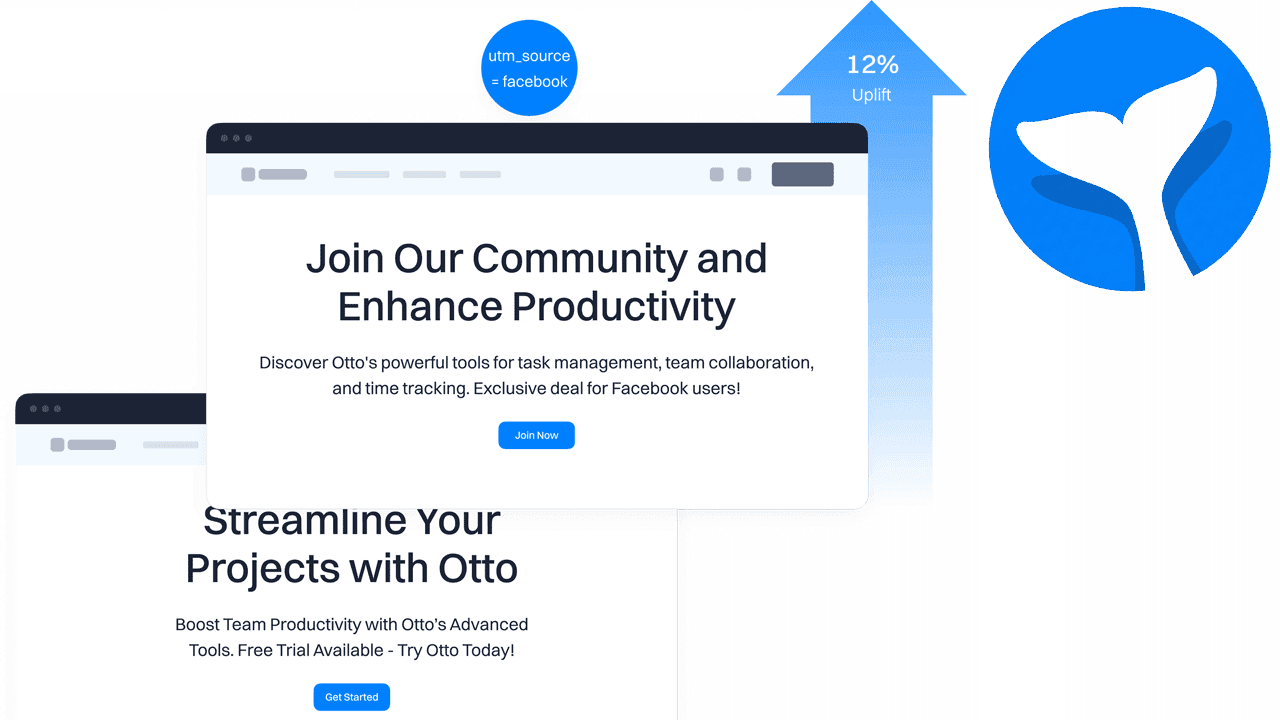 Personalize landing pages at scale