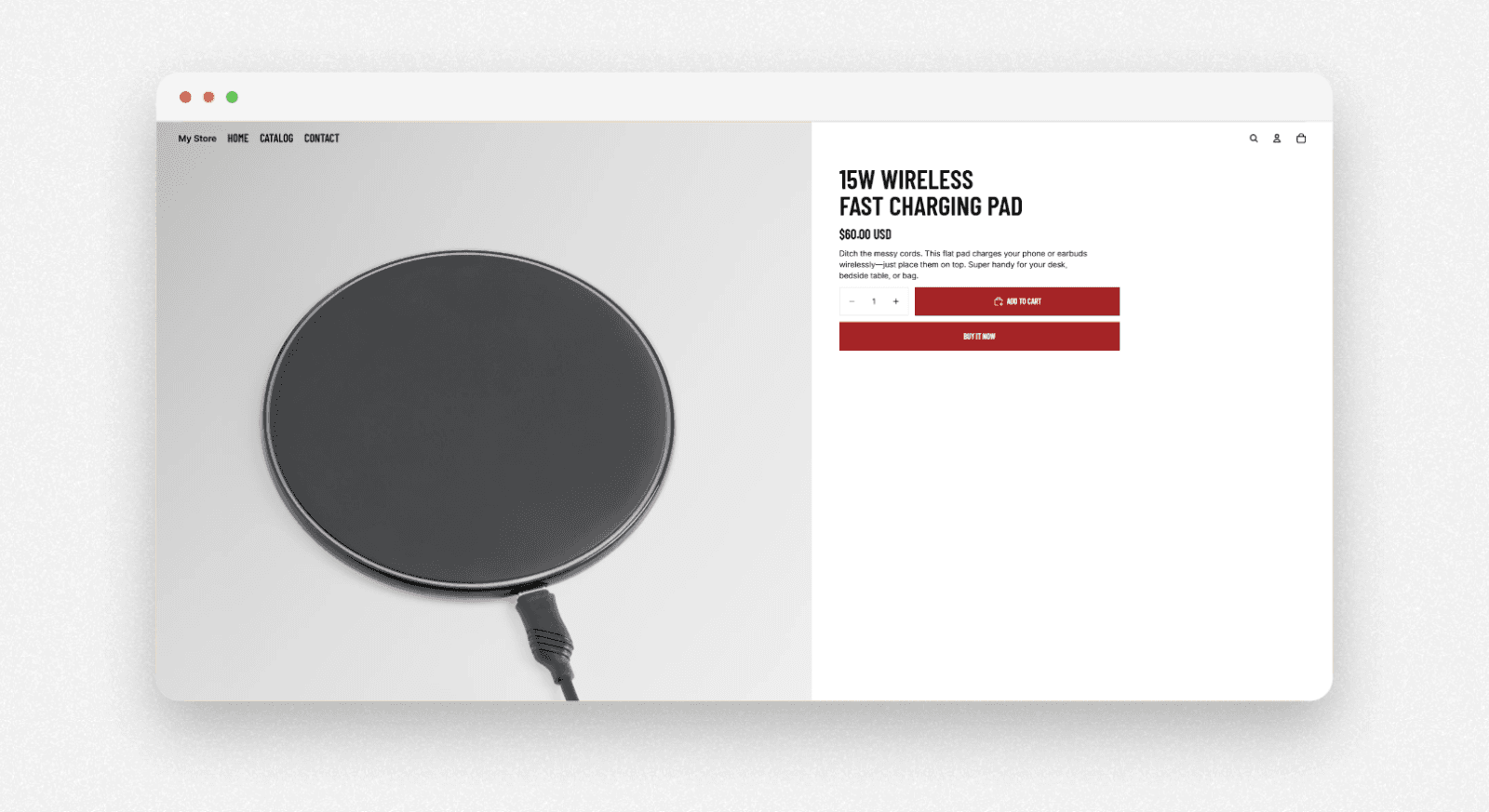 Choose the right page to test