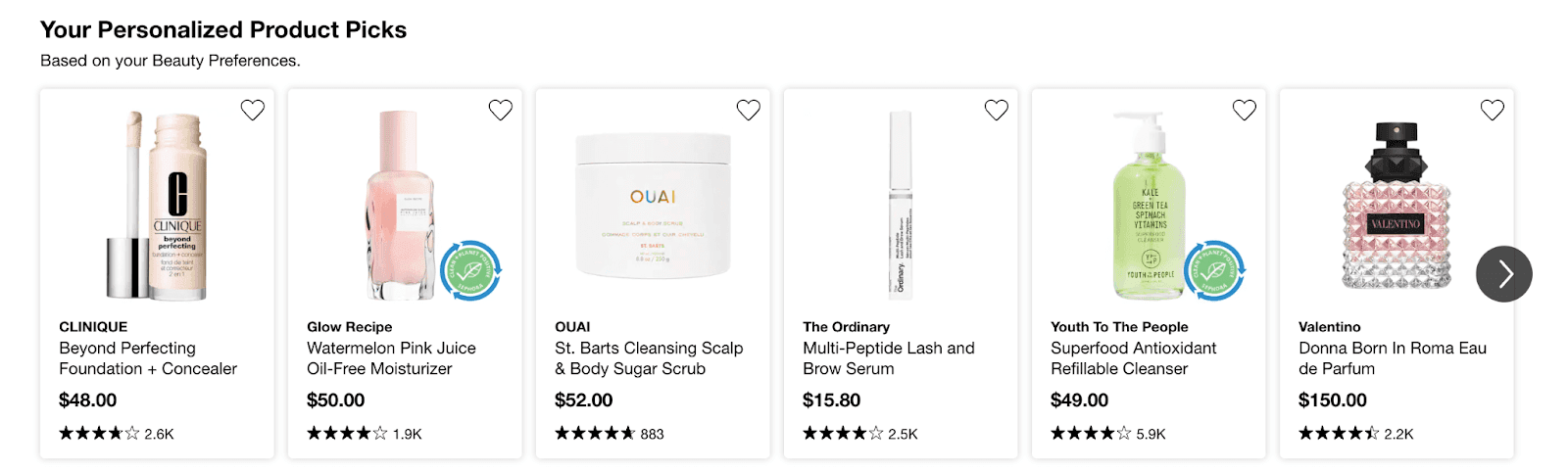 Product Recommendations