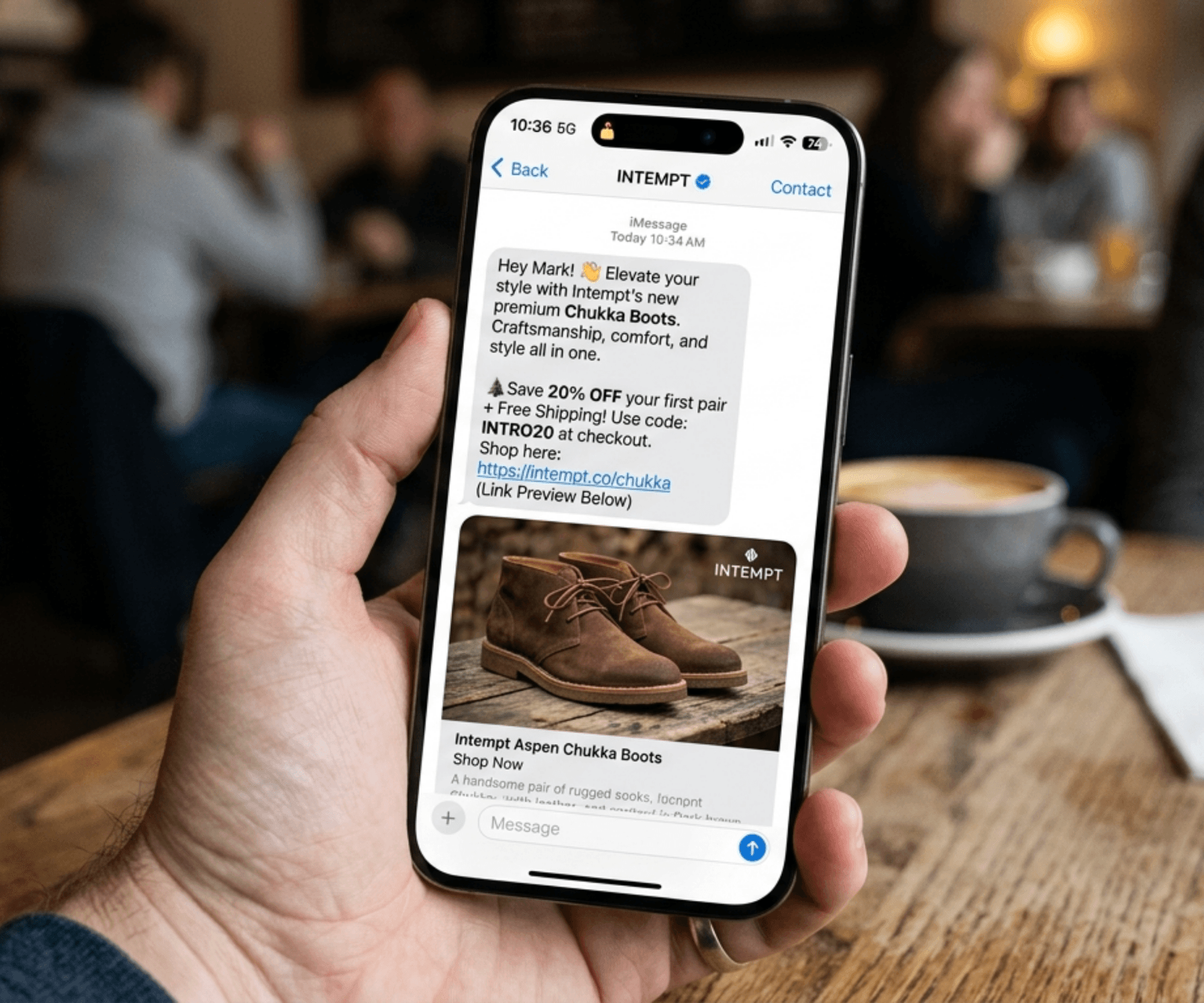 Messages Builder interface