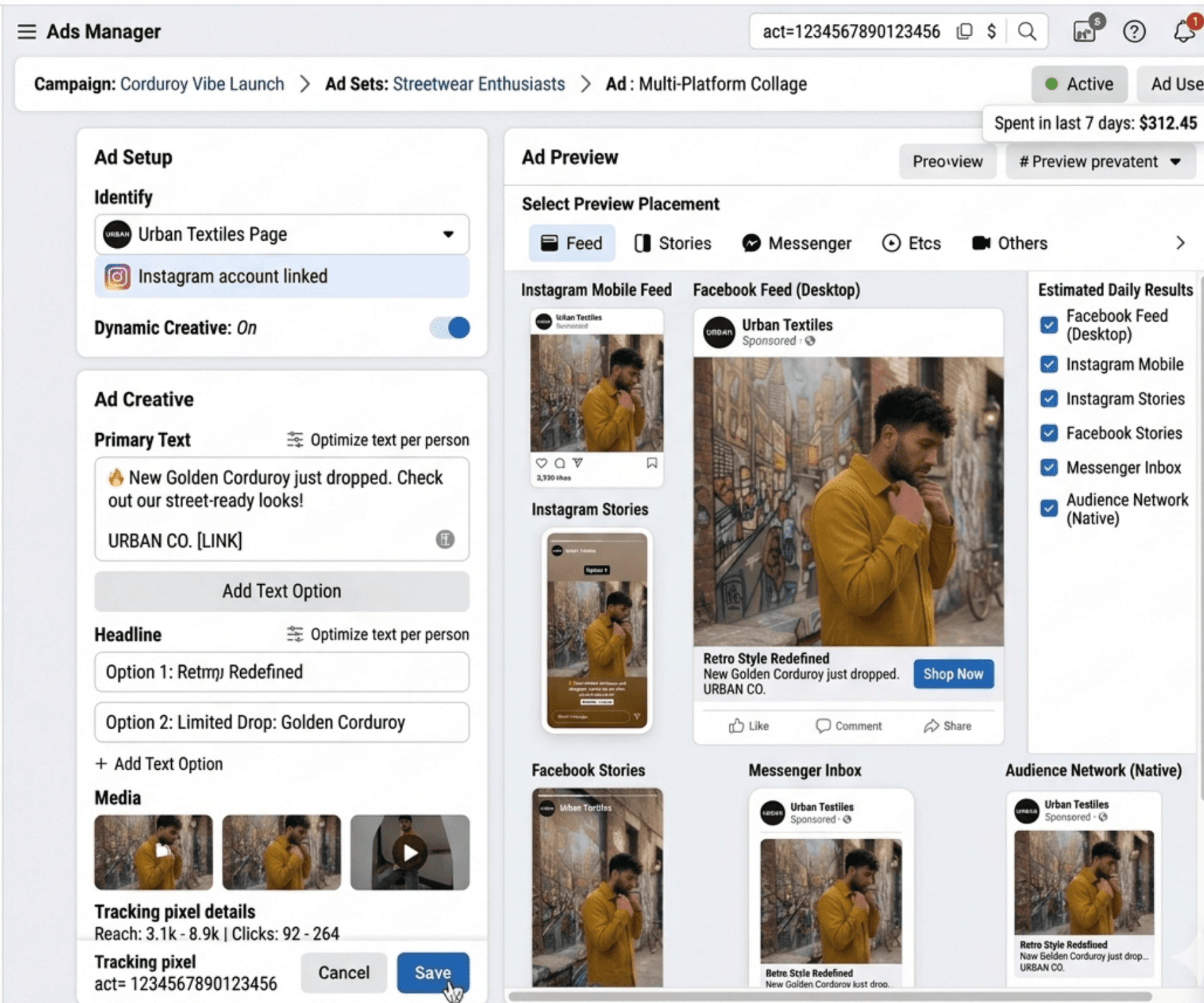 One-click deployment to every ad account