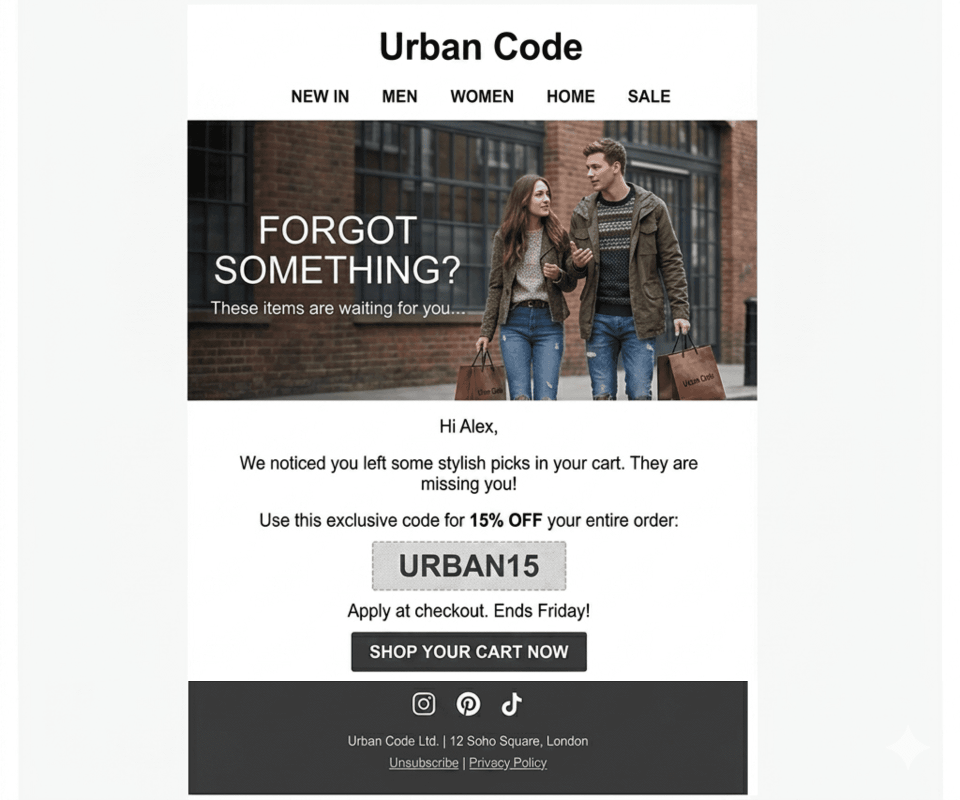 Branded email generation with brand voice