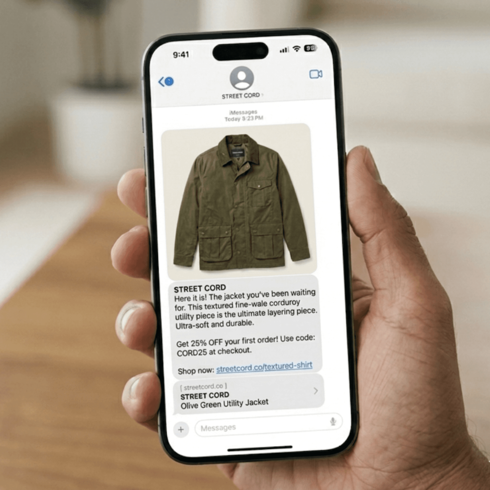 AI SMS generation with character counting