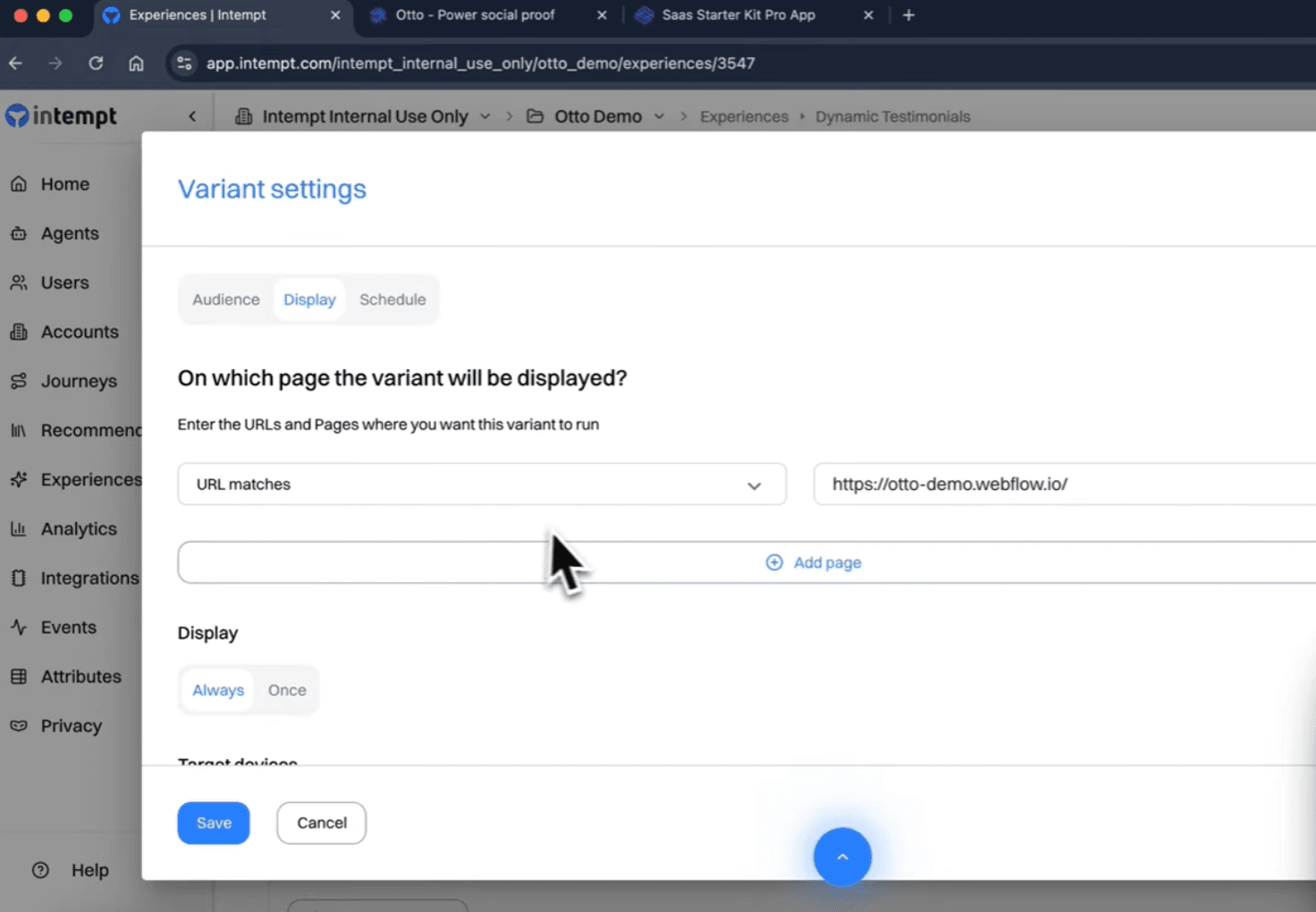 Step 4 - Configure targeting