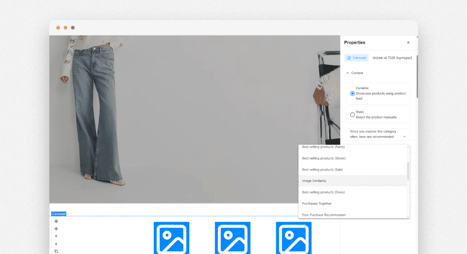 Step 3: Place the Visual Feed on Your Page with an Experience