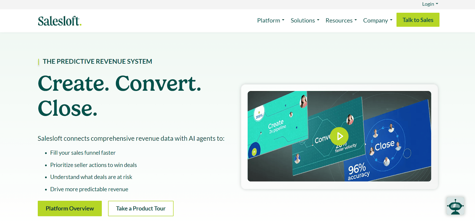 Salesloft sales engagement platform