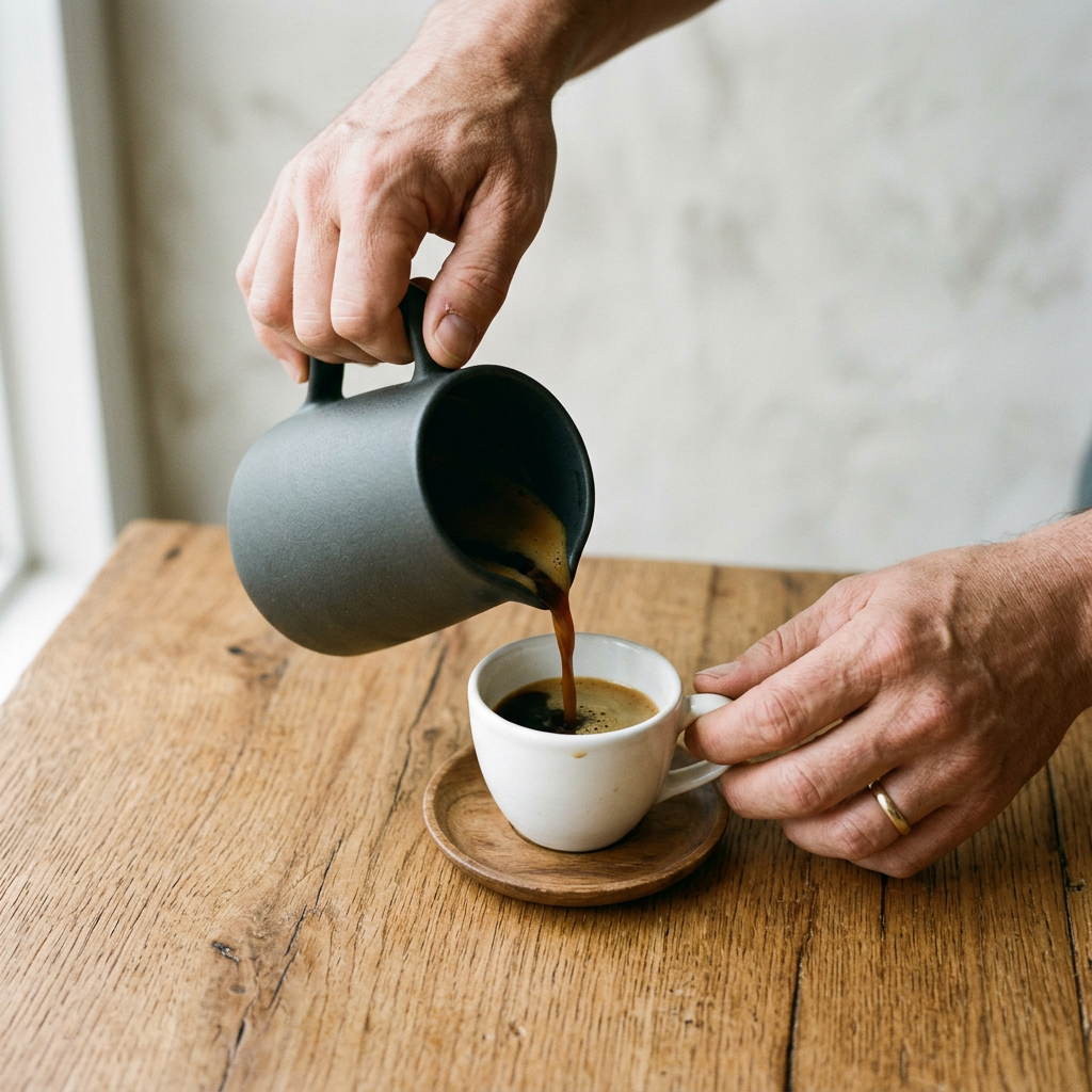 Hands in use — before