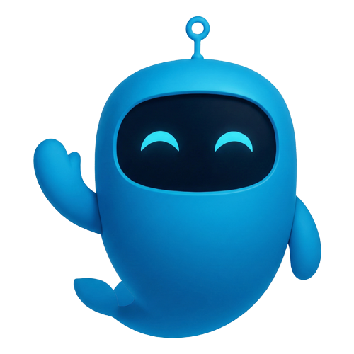 Blu AI Mascot